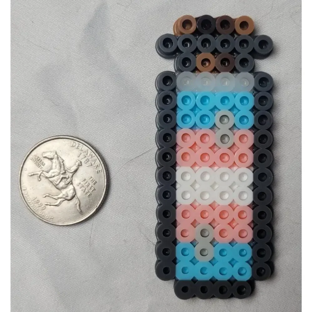 Transgender LGBT Potion Perler Pixel Art